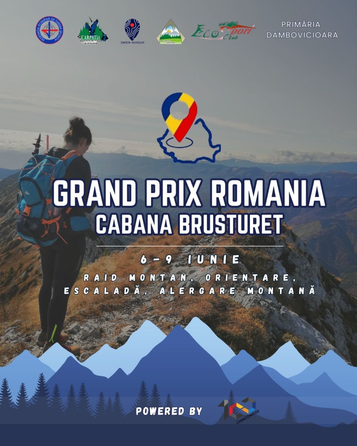 FESTIVALUL MULTISPORT GRAND PRIX ROMANIA 2025 în Munții Piatra Craiului - perioada 06-09 Iunie 2025
