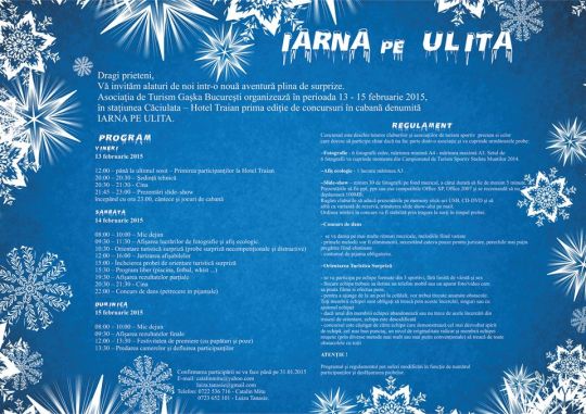 Iarna pe ulita 13 - 15 februarie