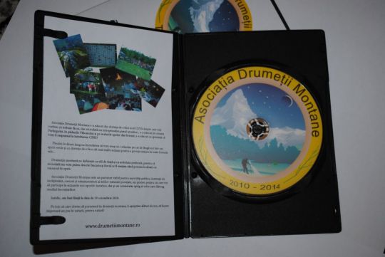 CD-ul de prezentare 2010 - 2014 al Asociatiei Drumetii Montane